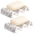 Luxspire Marble Resin Soap Dish – Self-Draining Bar Soap Holder, 2 Pack