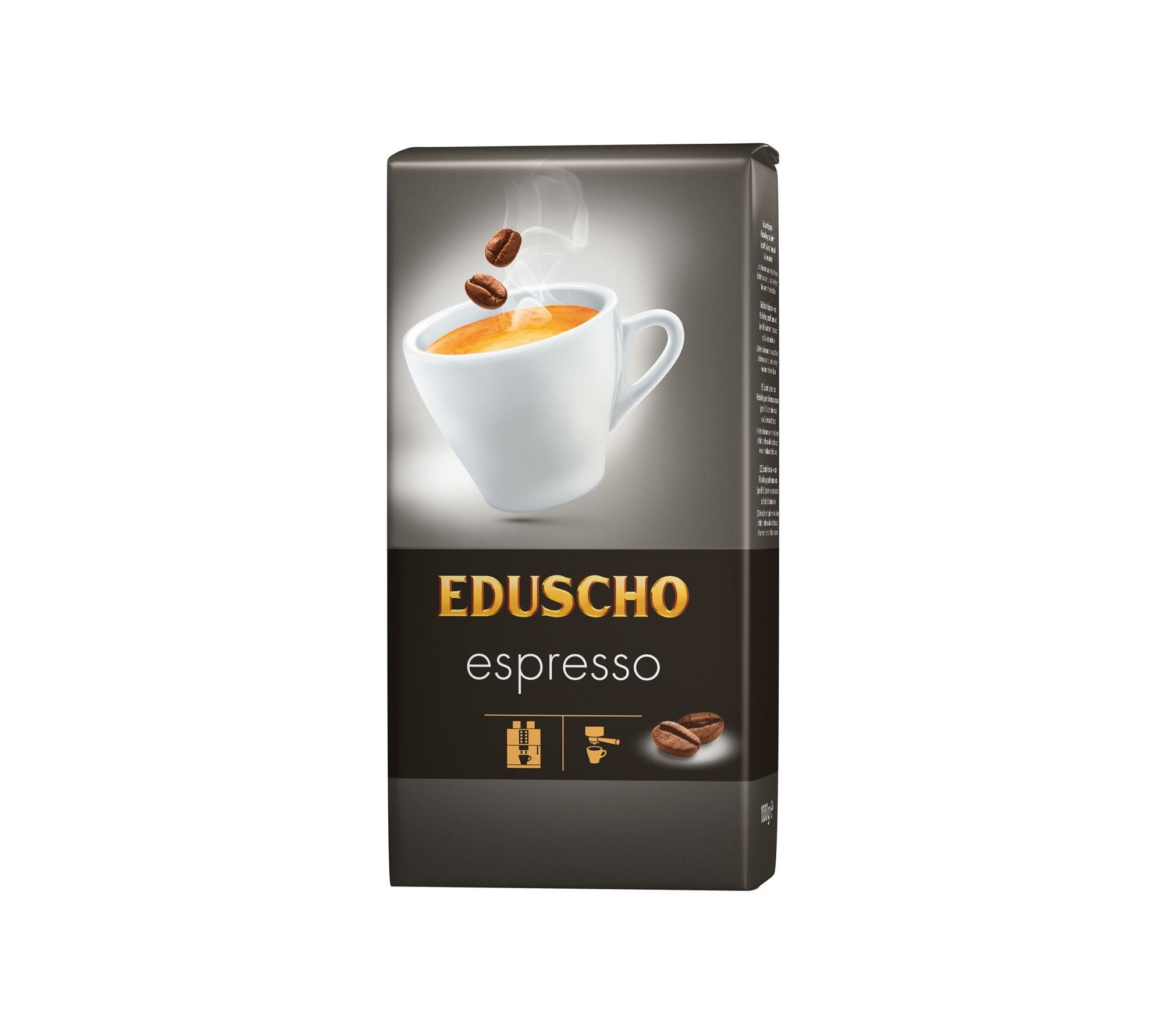 Eduscho Espresso Coffee Beans – Dark Roast Whole Bean Coffee, 1 kg