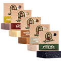 Dr. Squatch Natural Men's Soap Bar Variety Pack – 5 Scent Gift Set