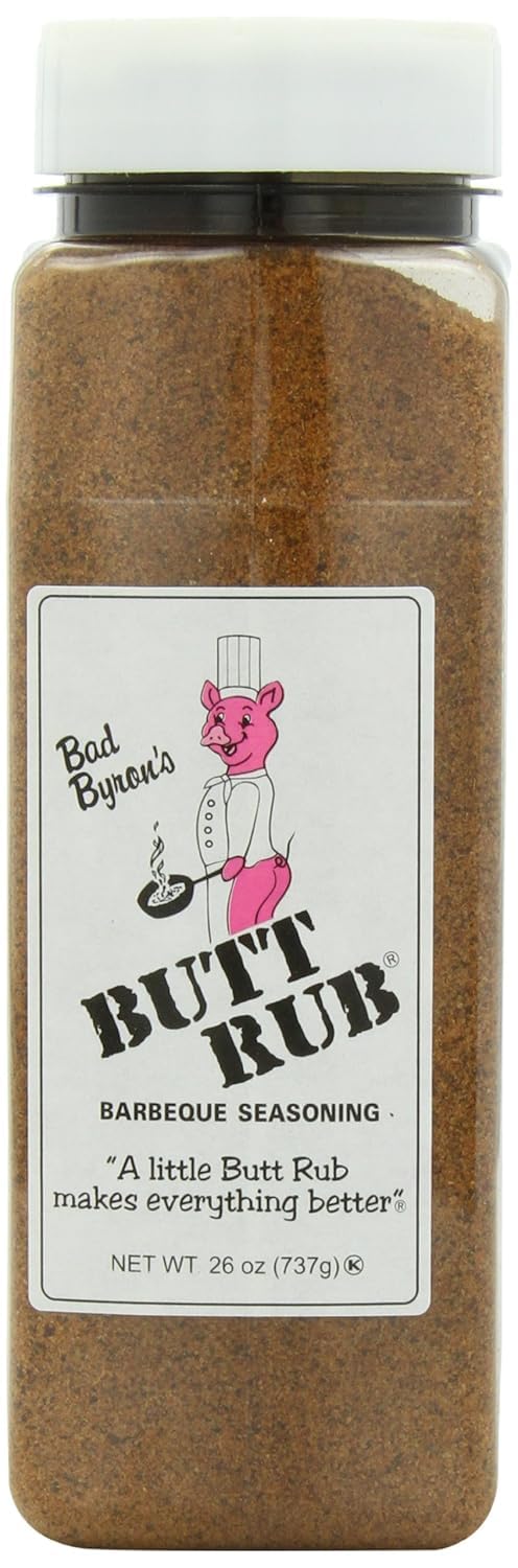 Bad Byron's Butt Rub Barbecue Seasoning – Bulk BBQ Dry Rub, 26 Ounce