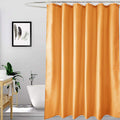 EurCross Orange Shower Curtain | 180x180cm Quick Dry Fabric Liner