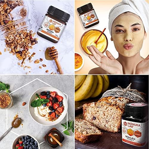 Manuka Lab MGO 525+ Manuka Honey – 500g New Zealand Raw Honey