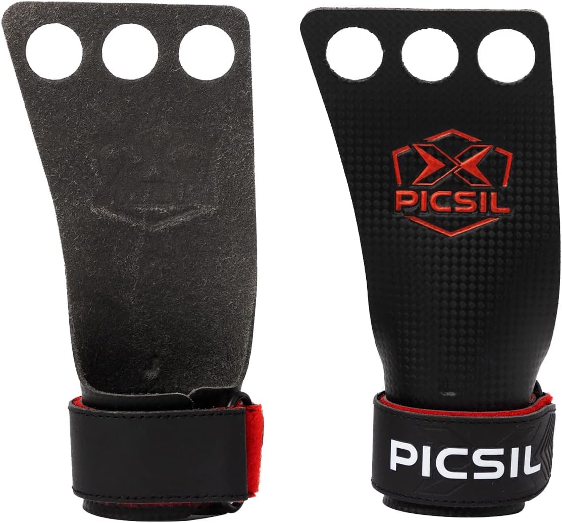 PICSIL RX Carbon Fiber Gymnastics Grips – Durable Synthetic Hand Protection