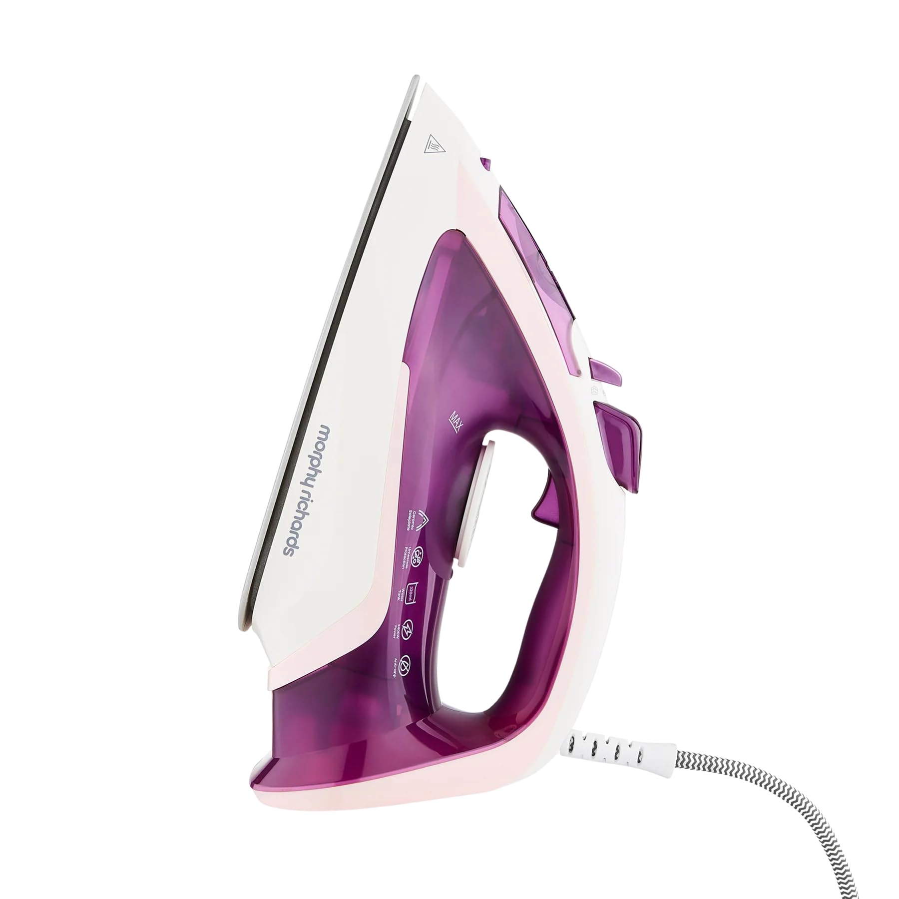 Morphy Richards Steamflow Turbo Steam Iron | Ceramic Soleplate | 2400W