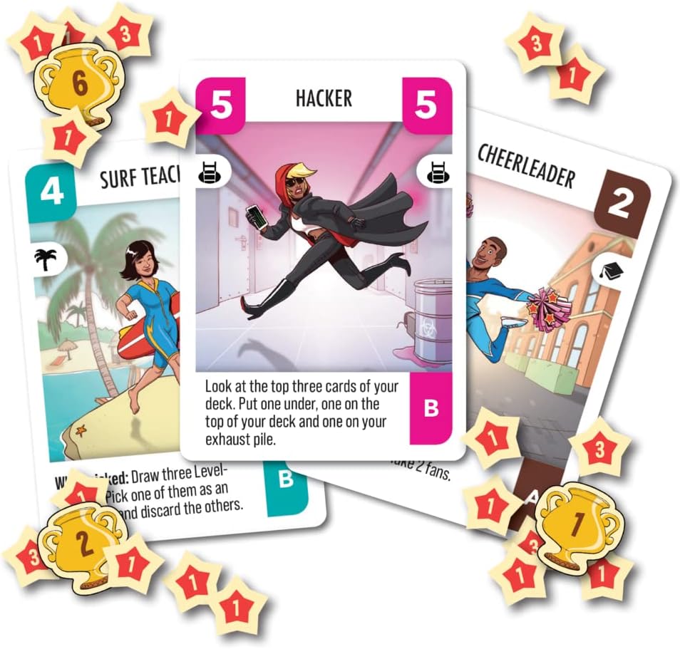 Challengers! Beach Cup Strategy Board Game | Snaps Deck Building