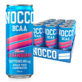 NOCCO BCAA Energy Drink – Miami Strawberry, 180mg Caffeine – 12 x 330ml