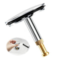 TQIOQIY 43mm Adjustable Bath Plug, Heavy Duty Brass Chrome Bathtub Drain Stopper, Height Adjustable Pop-Up Bathtub Plug 55mm - image 1
