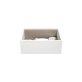 Stackers White Mini Jewellery Box – Chunky Layer with Velvet Lining