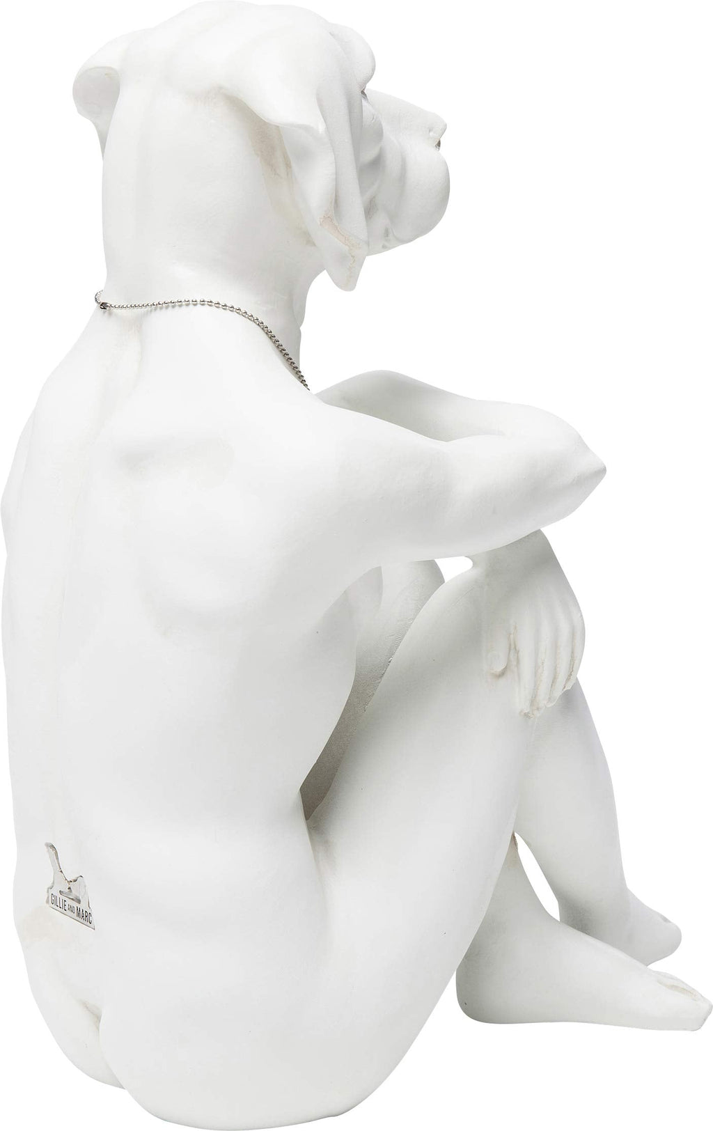 Kare Design Dog Marc Figurine - Gillie and Marc Cream Art Sculpture
