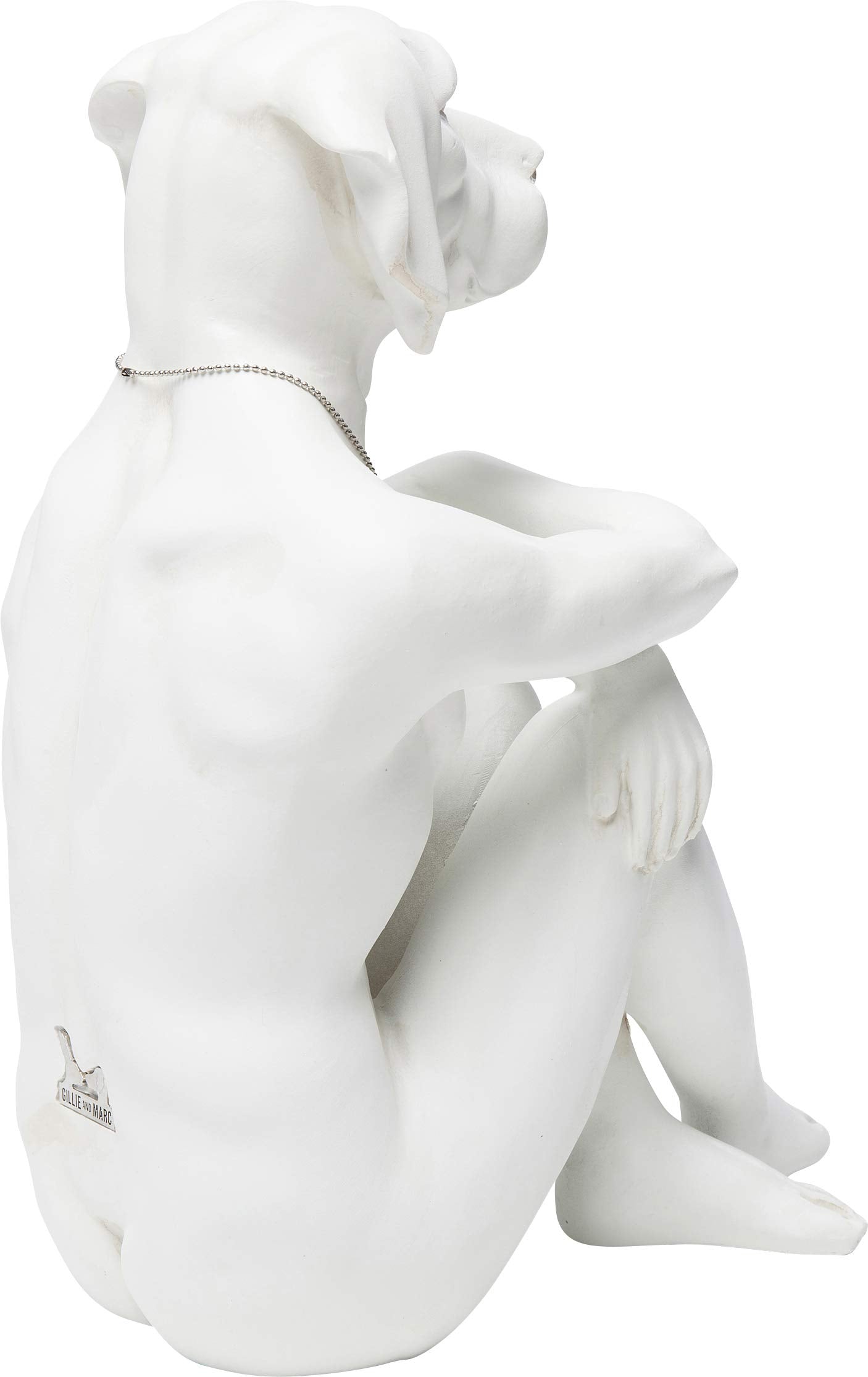 Kare Design Dog Marc Figurine - Gillie and Marc Cream Art Sculpture