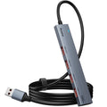 Aceele USB 3.2 Gen 2 Hub | 4-Port USB-A Splitter with 4ft Long Cable