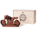 Jolof Store Milk Chocolate Motorbike in a Wooden Box – Biker Gift