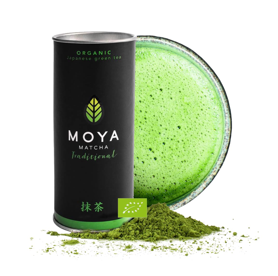 Moya Matcha Organic Green Tea Powder – 30g Traditional Grade (II)