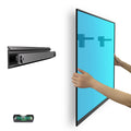 Aetubree No Drill TV Wall Mount for 22-55 Inch Flat Screens | VESA 400x400