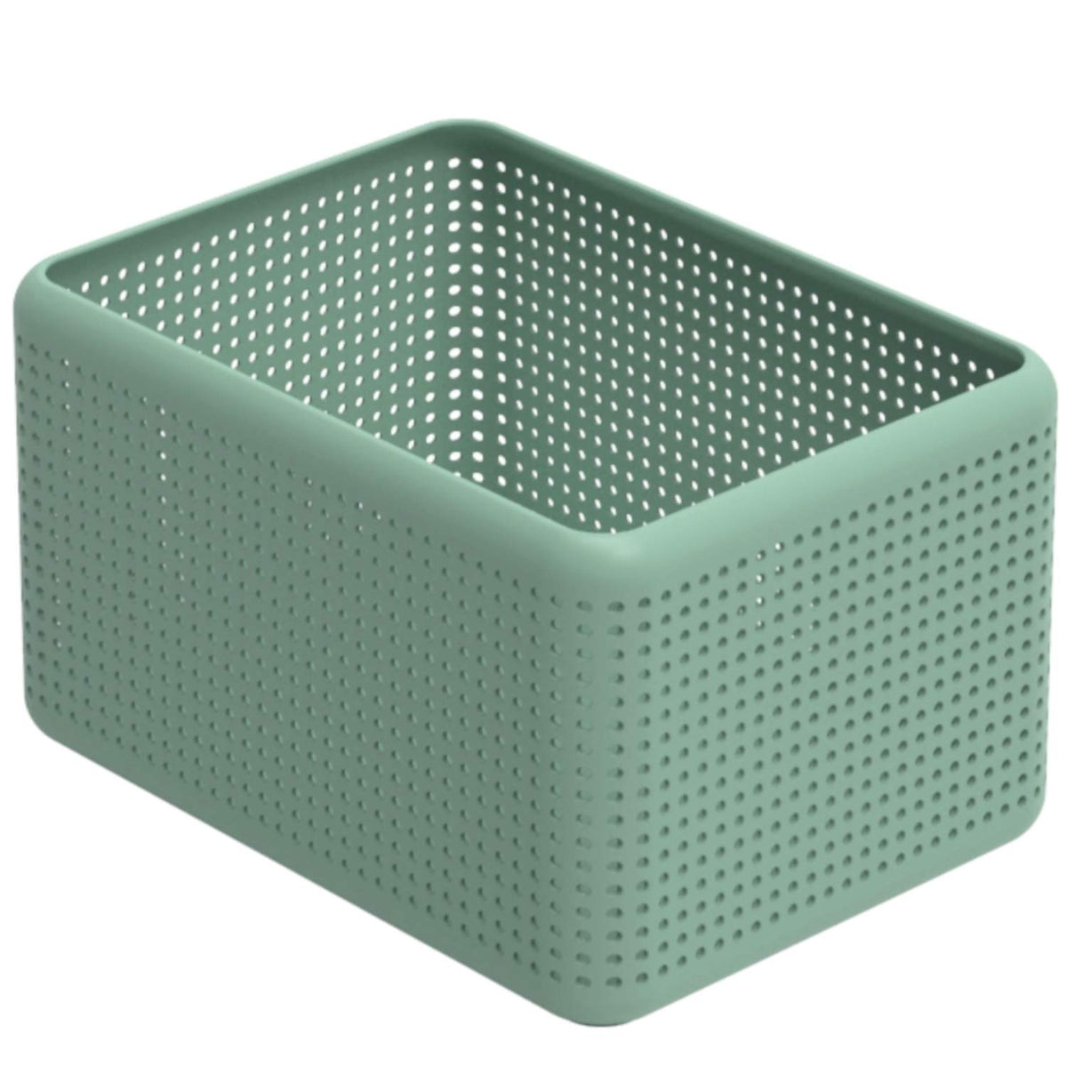 Rotho, Madei, storage box without lid 13 l, Plastic PP BPA-free, green, 13l 32,6 x 23,8 x 18,8 cm - image 1