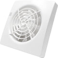 CubeTECH 100mm Quiet Bathroom Extractor Fan with Timer - White