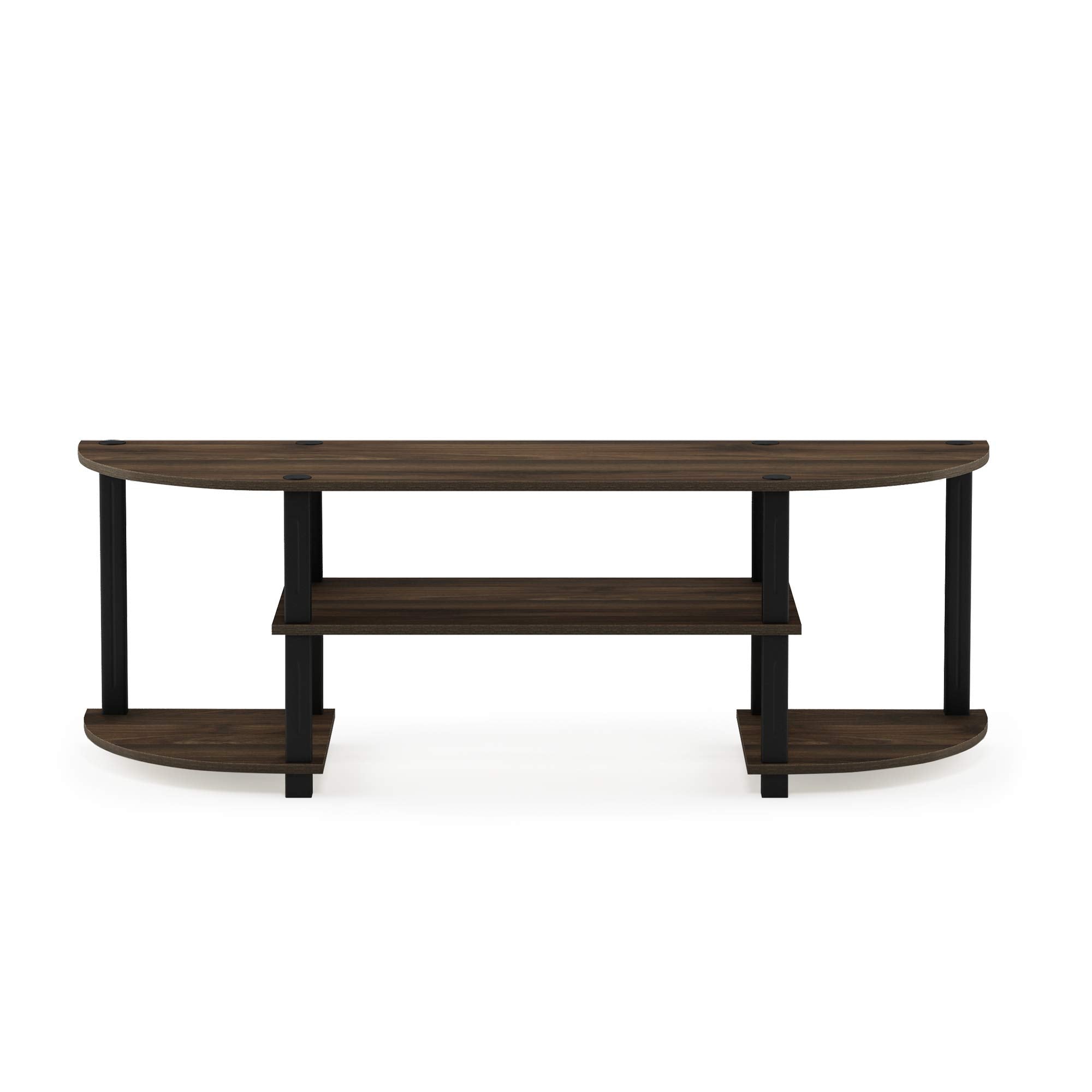 Furinno Turn-S-Tube TV Stand - Wide Entertainment Center for 55 Inch TV