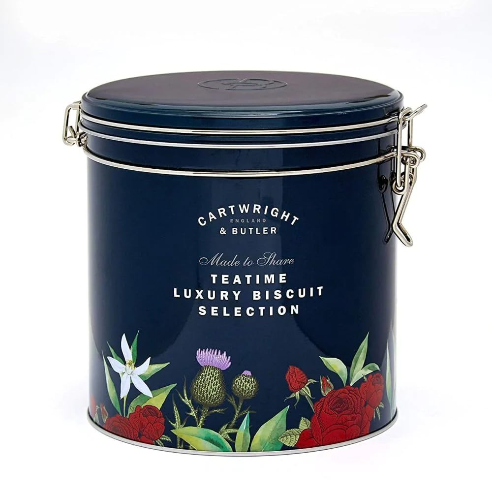 Cartwright & Butler Luxury Biscuit Selection Tin – Salted Caramel & Shortbread