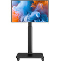 Rolling TV Stand – Swivel Mobile Mount for 27-65 Inch TVs
