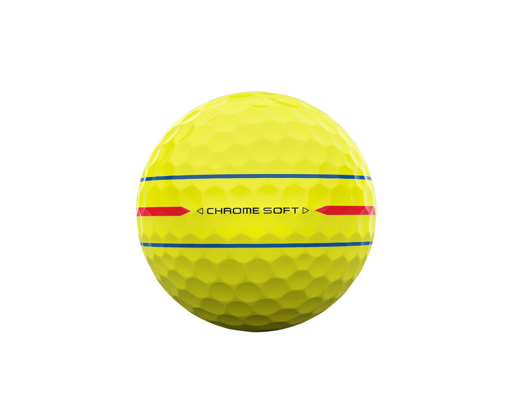 Callaway Chrome Soft 2024 Golf Balls – Yellow 360 Triple Track