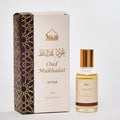 Dukhni Oud Mukhalat Attar Oil – Alcohol-Free Arabic Roll-On Perfume, 30ml
