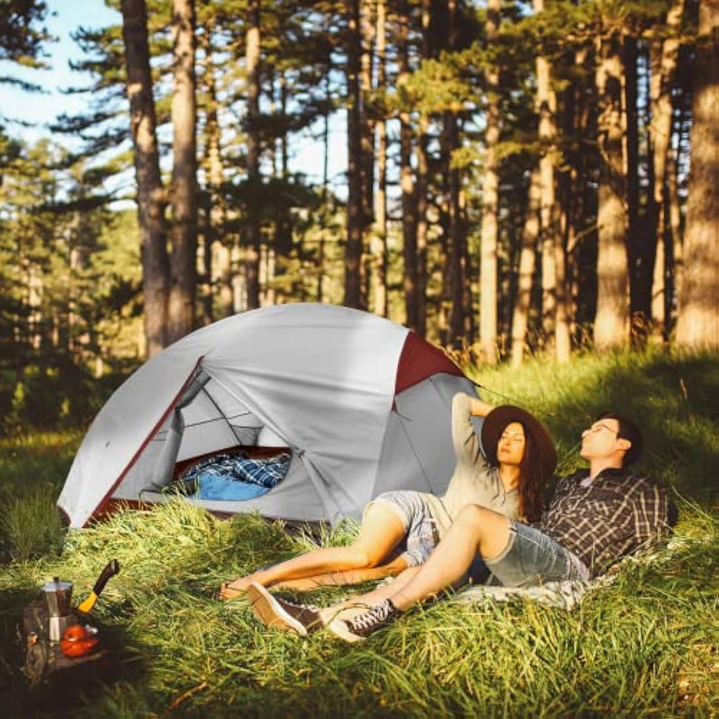Bessport 2-Person Waterproof Dome Tent – 4-Season Ultralight Camping Tent