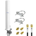 Maswell 4G 5G Outdoor Antenna – 2X2 MIMO Cross-polarized Cellular Aerial
