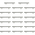 AwmnSrman Brushed Stainless Steel Kitchen Cupboard Handles - 20 Pack
