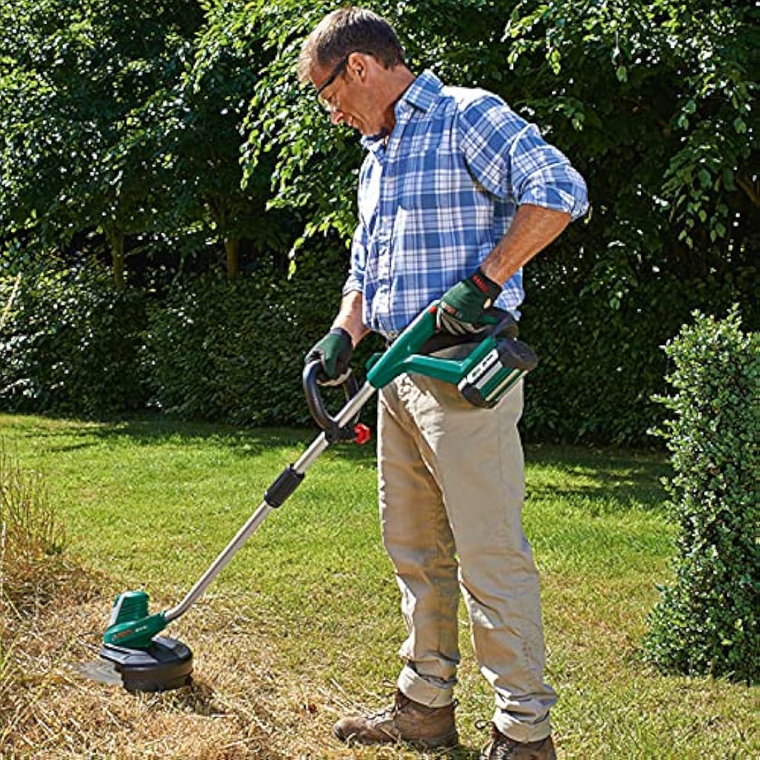 Bosch AdvancedGrassCut 36 Cordless Grass Trimmer – 36V Dual-Line