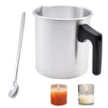 Omevett 1.2L Aluminum Wax Melting Pot | Candle Making Pouring Jug