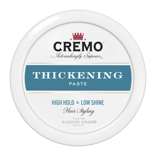 Cremo Thickening Hair Styling Paste for Men | High Hold, Low Shine | 113g