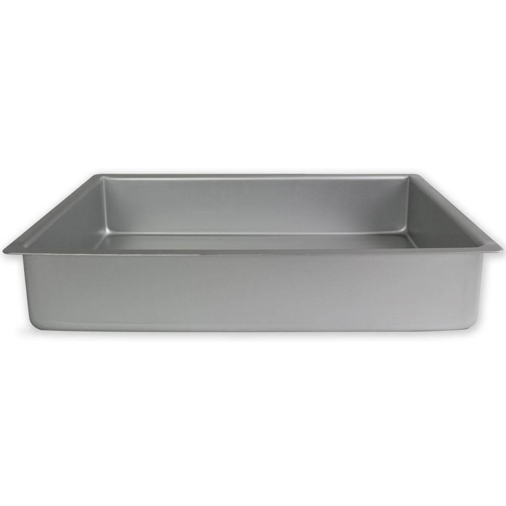 PME Aluminium Oblong Cake Pan – 12 x 18 x 3-Inch Deep Baking Tin