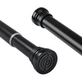 Heavy Duty Tension Shower Curtain Rod, 150-260cm Black