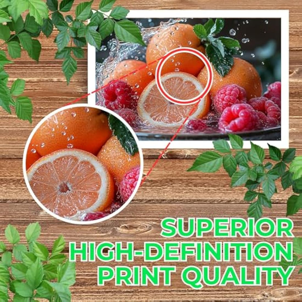 Evergreen Goods A4 Matte White Vinyl Sticker Paper - 100 Sheets 200 GSM