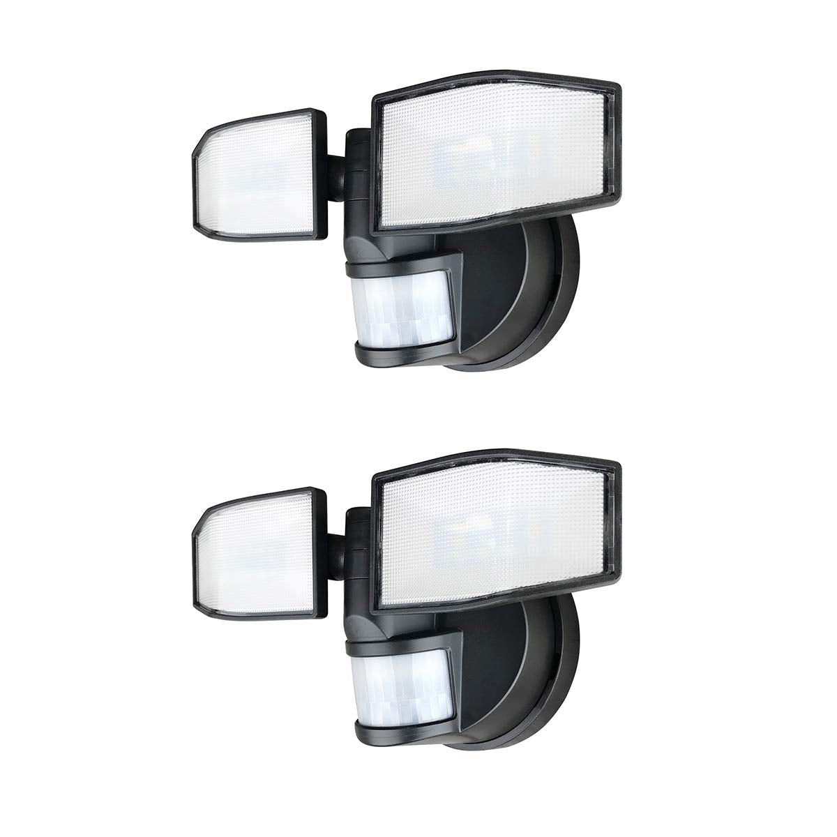 Xtralite NiteSafe X2 Twin LED Security Floodlight - 2 Pack | 400LM