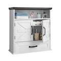 VEVOR Bathroom Wall Cabinet | White Medicine Storage with Adjustable Shelf