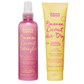 Umberto Giannini Banana Coconut Curl Cream & Detangler Spray Kit