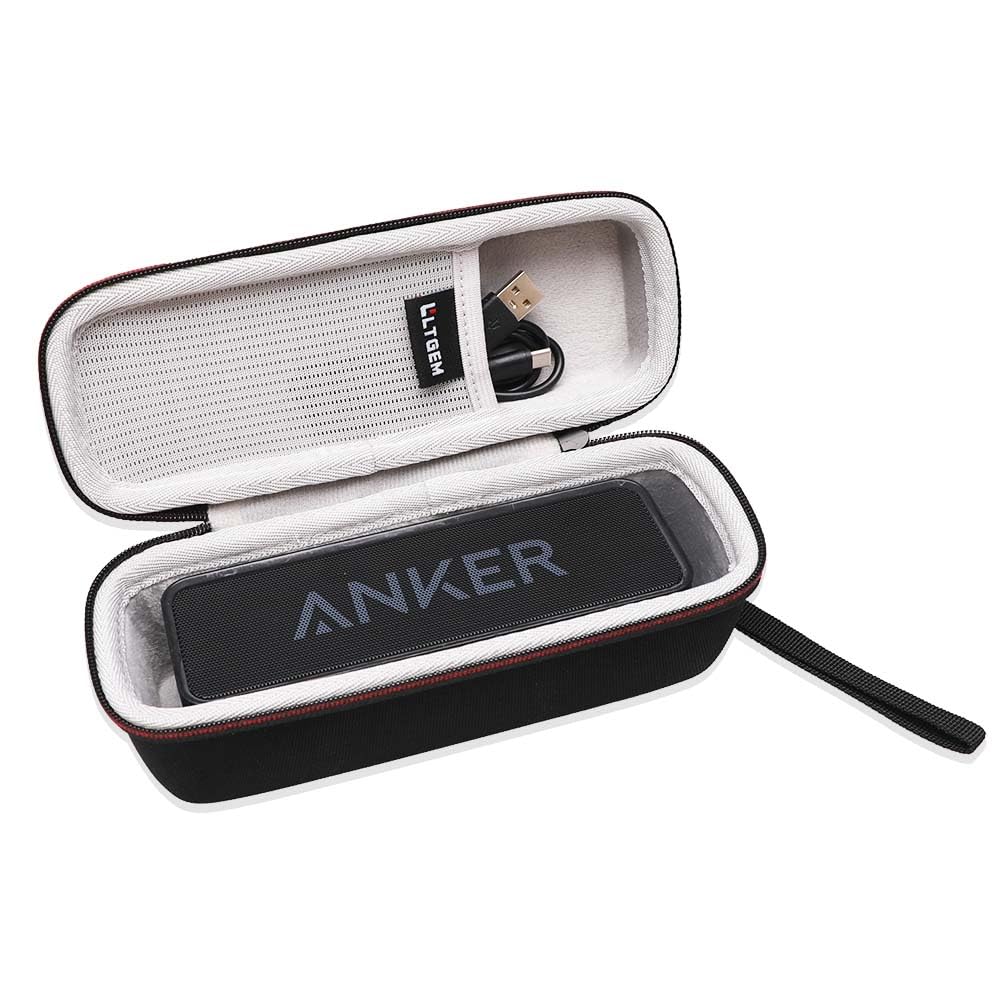LTGEM Hard Case for Anker Soundcore 2/3 & Motion B Speaker – Travel Bag