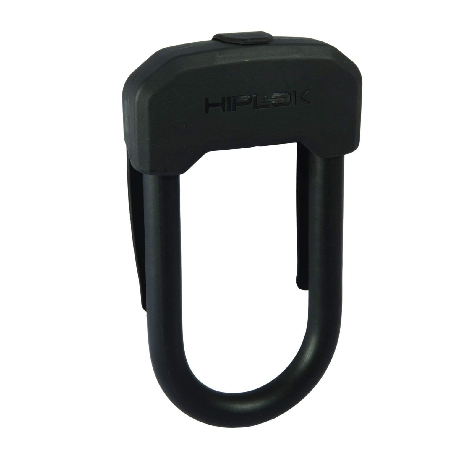 Hiplok D Bike Lock – Black Hardened Steel D-Lock with Clip + Ride