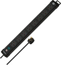 Brennenstuhl Premium-Line 8-Way Extension Lead | 3m Cable Power Strip