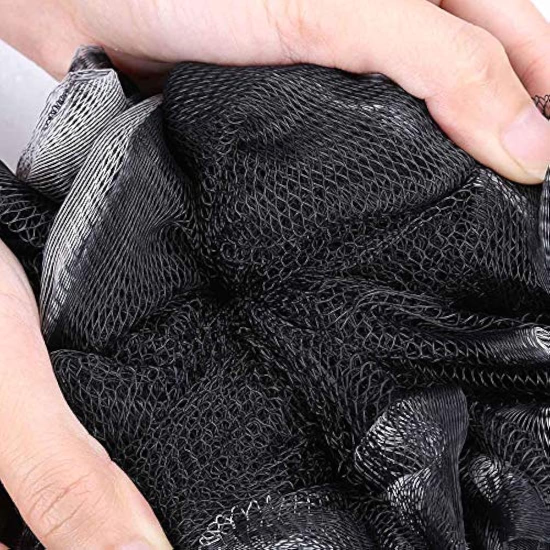 Jolof Store Mesh Bath Loofah – 3 Pack Exfoliating Body Scrubber (60g)