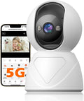 GUOANVISION 3MP Indoor Security Camera | 5G WiFi Pet & Baby Monitor