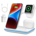 Jolof Store 3-in-1 Wireless Charging Station for iPhone, Apple Watch & AirPods