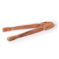 Berard Handcrafted Olive Wood Kitchen Tongs - 25 cm (10 Inch)