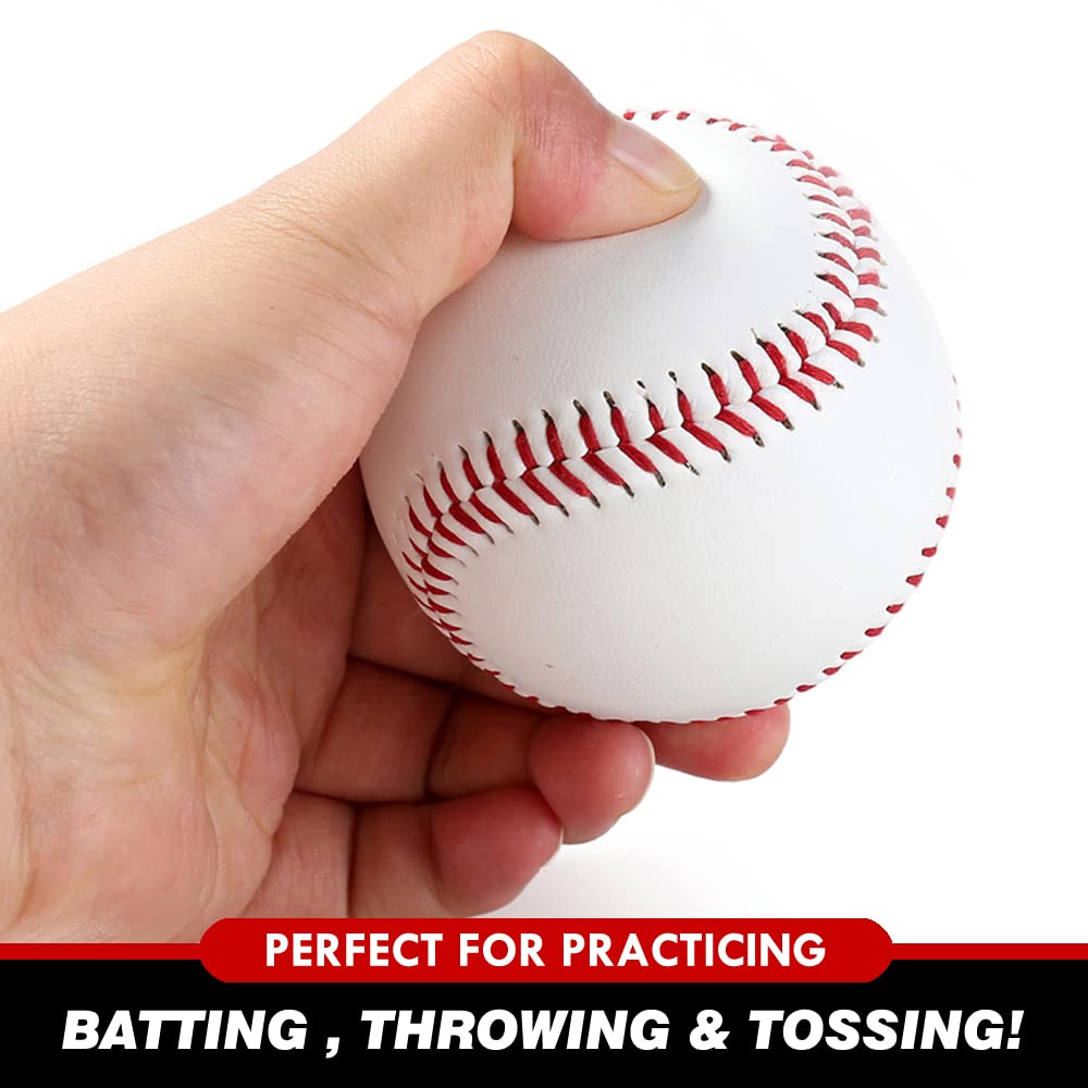 EASY BIG 25 Inch Aluminum Baseball Bat Set with Glove and Soft Balls