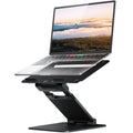 Nulaxy Laptop Stand for Desk, Adjustable Laptop Riser Ergonomic Laptop Holder Adjustable Height from 1.2" to 20", Supports up to 22lbs