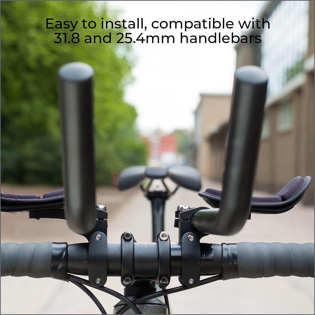 BBB Cycling AeroMax Aluminium J-Bend Aerobars for Road Bikes
