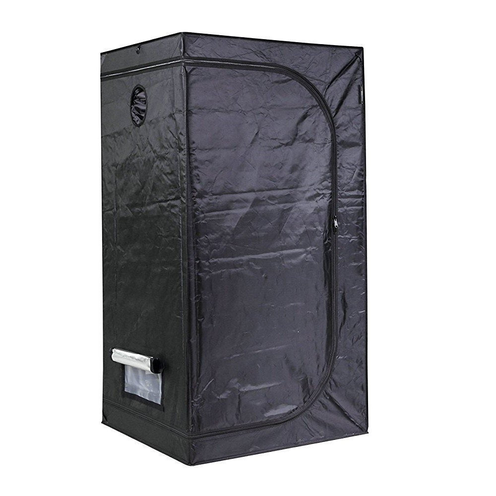 iPower 32x32x63 Hydroponic Grow Tent with Mylar Floor Tray