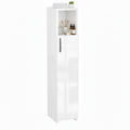 ComfortCove Slim Bathroom Cabinet, Tall Bathroom Cabinet, Gloss White - image 1