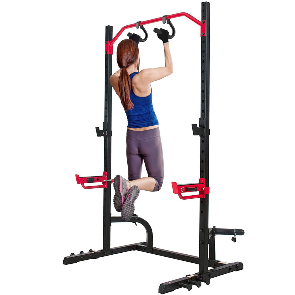 SELEWARE Neutral Grip Pullup Handles | Steel Barbell Attachments